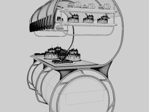 Delisious Cake Cart 3D 모델