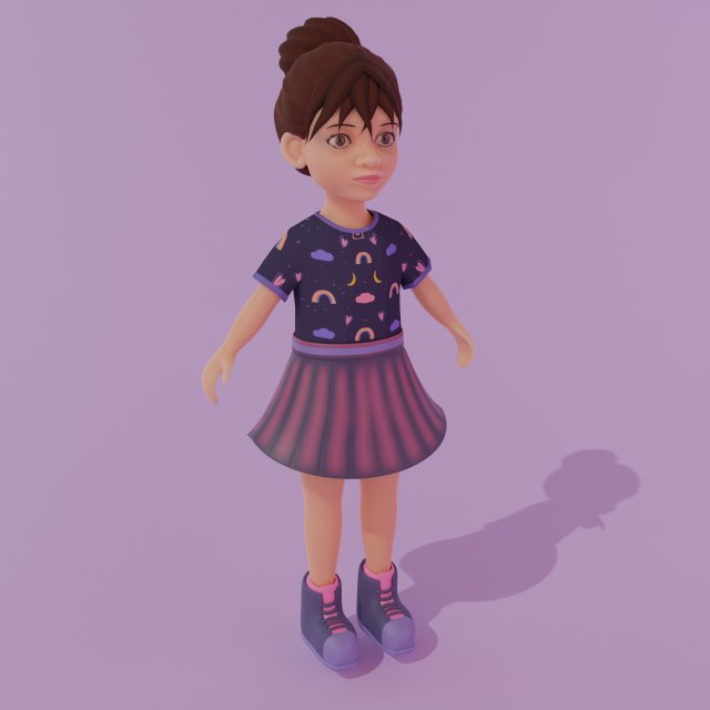 Winnie 3Dモデル .c4d .max .obj .3ds .fbx .stl .blend 