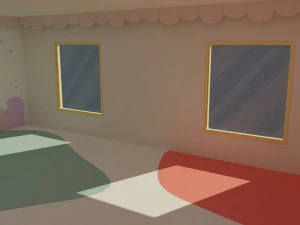 Children Room Interior 3D Model