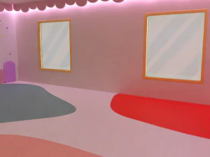Children Room Interior 3D Model