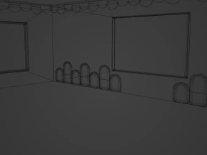 Children Room Interior 3D Model