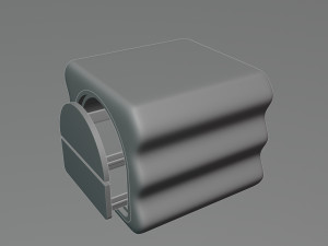 Stylized Bed Side Box 3Dモデル