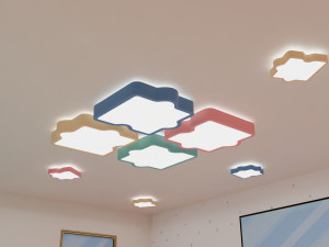 Puzzel Roof Light 3D Model