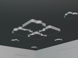 Puzzel Roof Light 3D Model