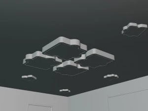 Puzzel Roof Light 3D Model