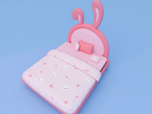 Bunny Bed 3D Model