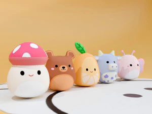 おもちゃと敷物 3Dモデル