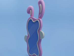 Stylized Bunny Mirror 3Dモデル