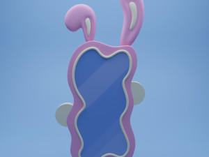 Stylized Bunny Mirror 3Dモデル