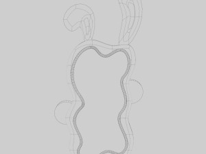 Stylized Bunny Mirror 3Dモデル