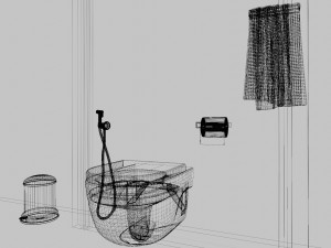 Washroom 3D Model
