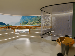 Modern Luxury Bathroom 3Dモデル