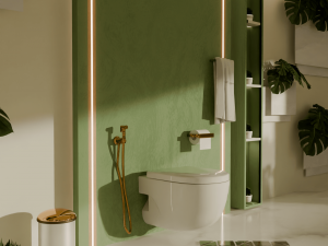 Modern Luxury Bathroom 3D मॉडल