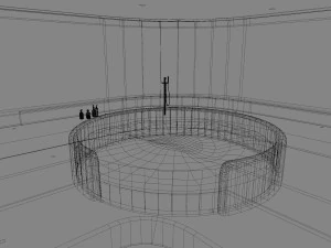 Modern Luxury Bathroom 3D Model