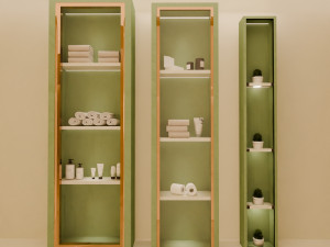 Bathroom wardrobe Modello 3D