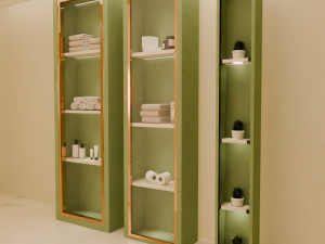 Bathroom wardrobe 3D Model