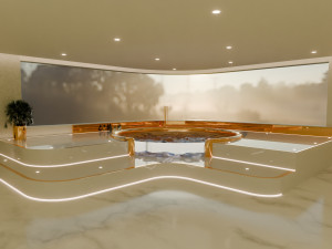 Realistic Bathtub Modèle 3D