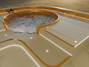 Realistic Bathtub 3D Model