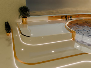 Realistic Bathtub 3D Model