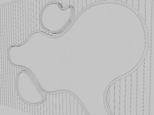 Abstract mirror Modèle 3D