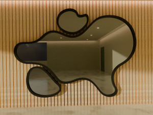 Abstract mirror Modèle 3D