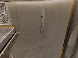 Shower area in bathroom Modèle 3D