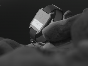 Metalic Smart Watch Model 3D