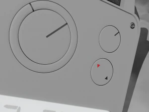 Metalic Smart Watch 3D Model