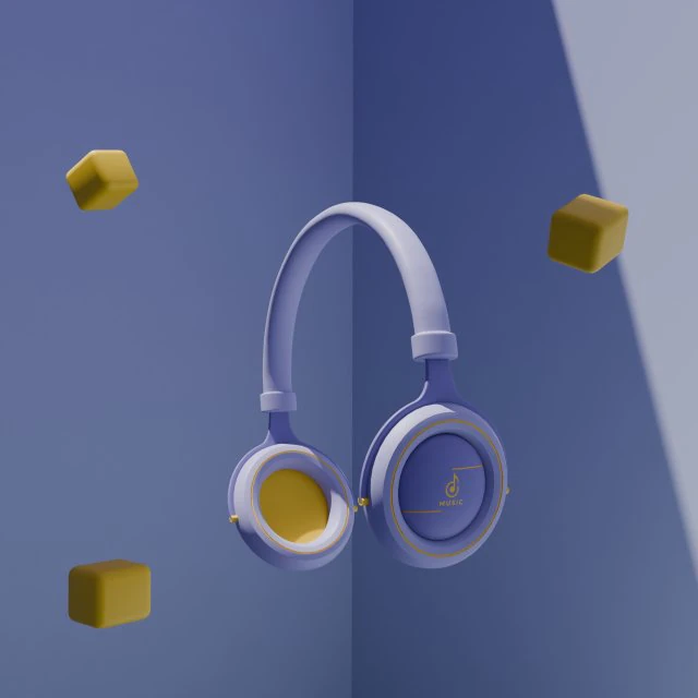 Cuffia Modello 3D .c4d .max .obj .3ds .fbx .stl .blend 