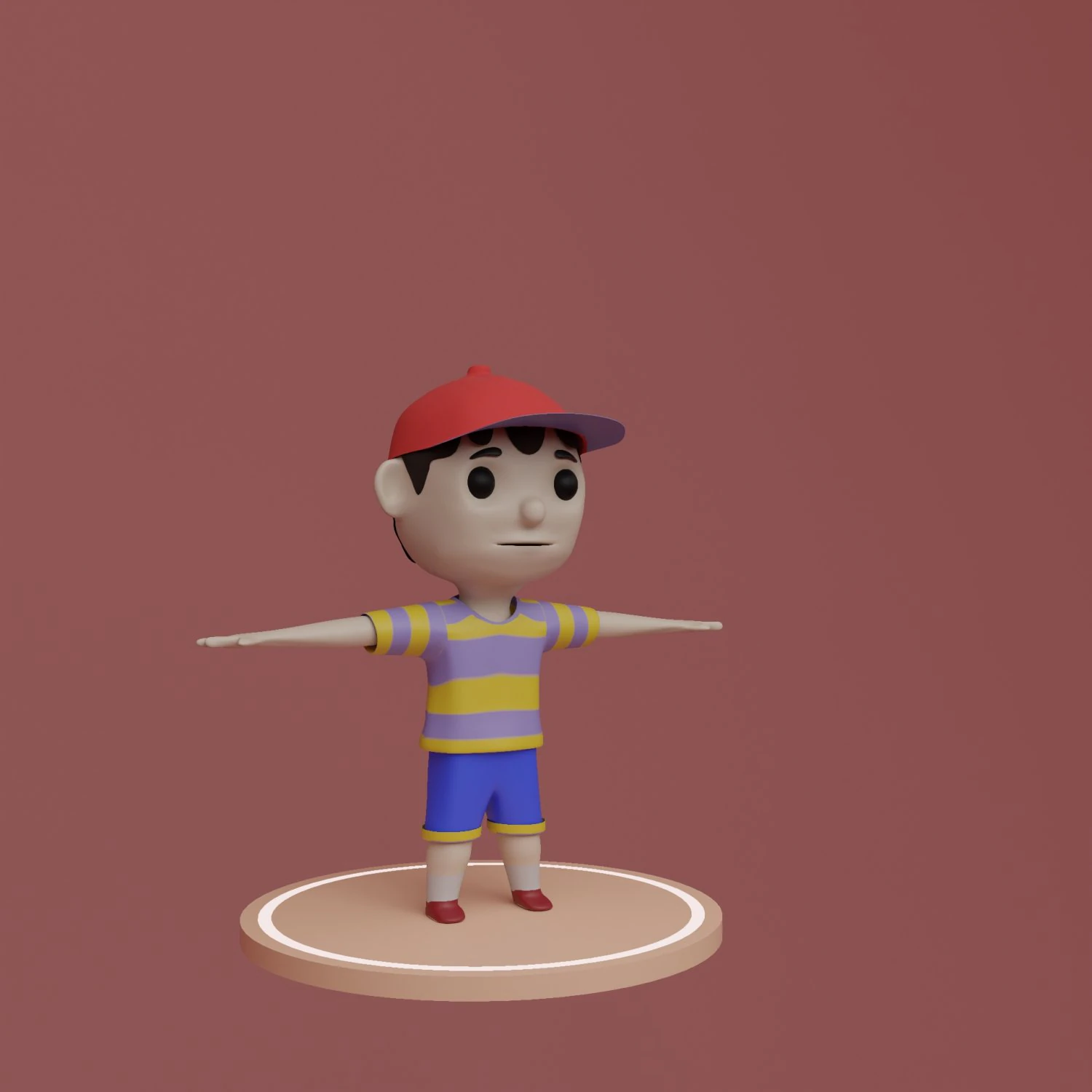 Pape - Little Boy 3D Model .c4d .max .obj .3ds .fbx .stl .blend 