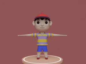 Pape - Little Boy 3D Model