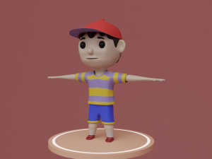 Pape - Little Boy 3D Model
