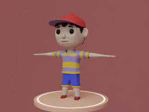 Pape - Little Boy 3D Model