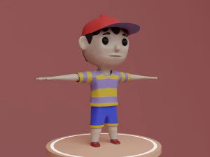 Pape - Little Boy 3D Model
