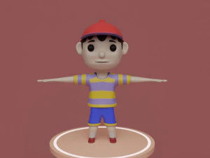 Pape - Little Boy 3D Model