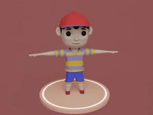 Pape - Little Boy 3D Model