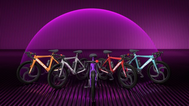 Mountain Bicycle 3D 모델 .c4d .max .obj .3ds .fbx .stl .blend 