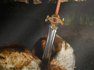 Royal Sword 3D Model
