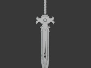 Royal Sword 3D Model