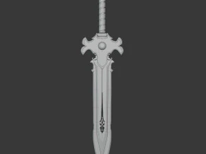 Royal Sword 3D Model