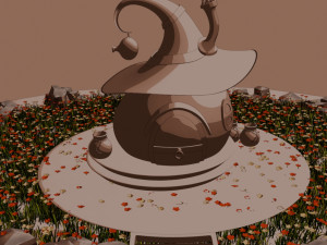 Cartoonish hut Modelo 3D