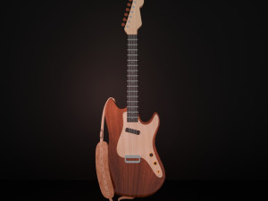 Guitar 3D Model