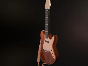 Guitar 3D Model