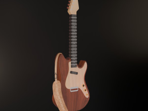 Guitar 3D 모델