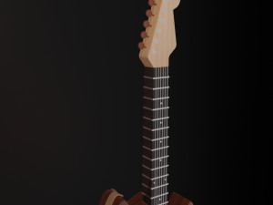 Guitar 3D 모델