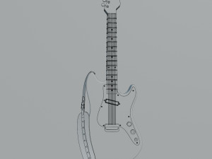 Guitar 3D 모델