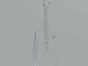 Guitar 3D 모델