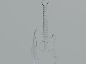 Guitar 3D Model