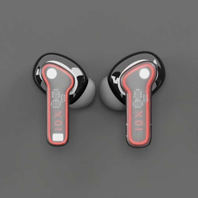 Earbuds 10X Modelo 3D .c4d .max .obj .3ds .fbx .stl .blend 