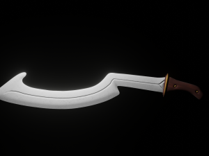 Khopesh Sword 3D Modell